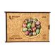 Puzzle Wooden shaped round "Easter eggs" 200 elements 14606-upuzl photo 4
