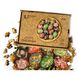 Puzzle Wooden shaped round "Easter eggs" 200 elements 14606-upuzl photo 1