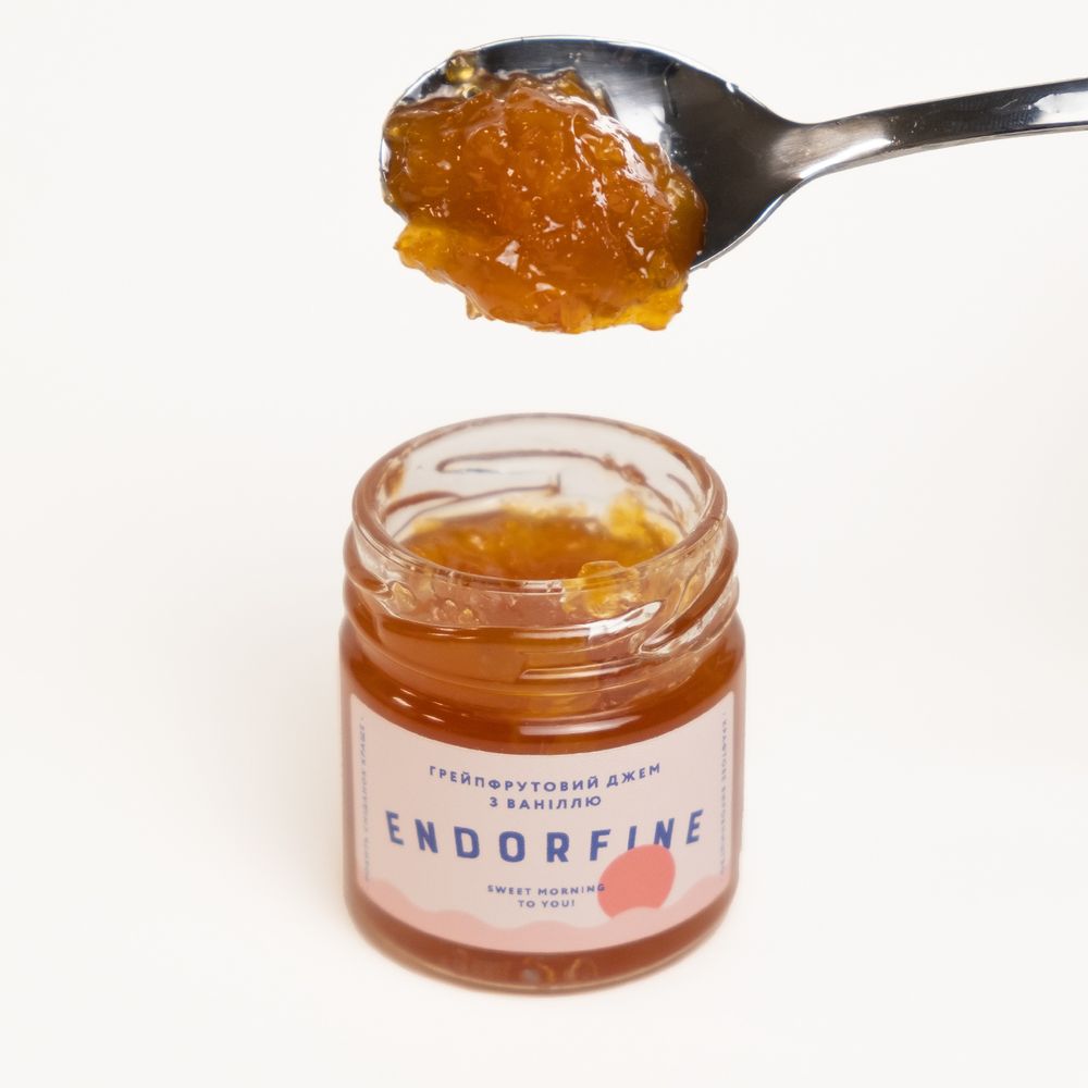 Grapefruit jam with vanilla Endorphin (44 g) 4105 photo