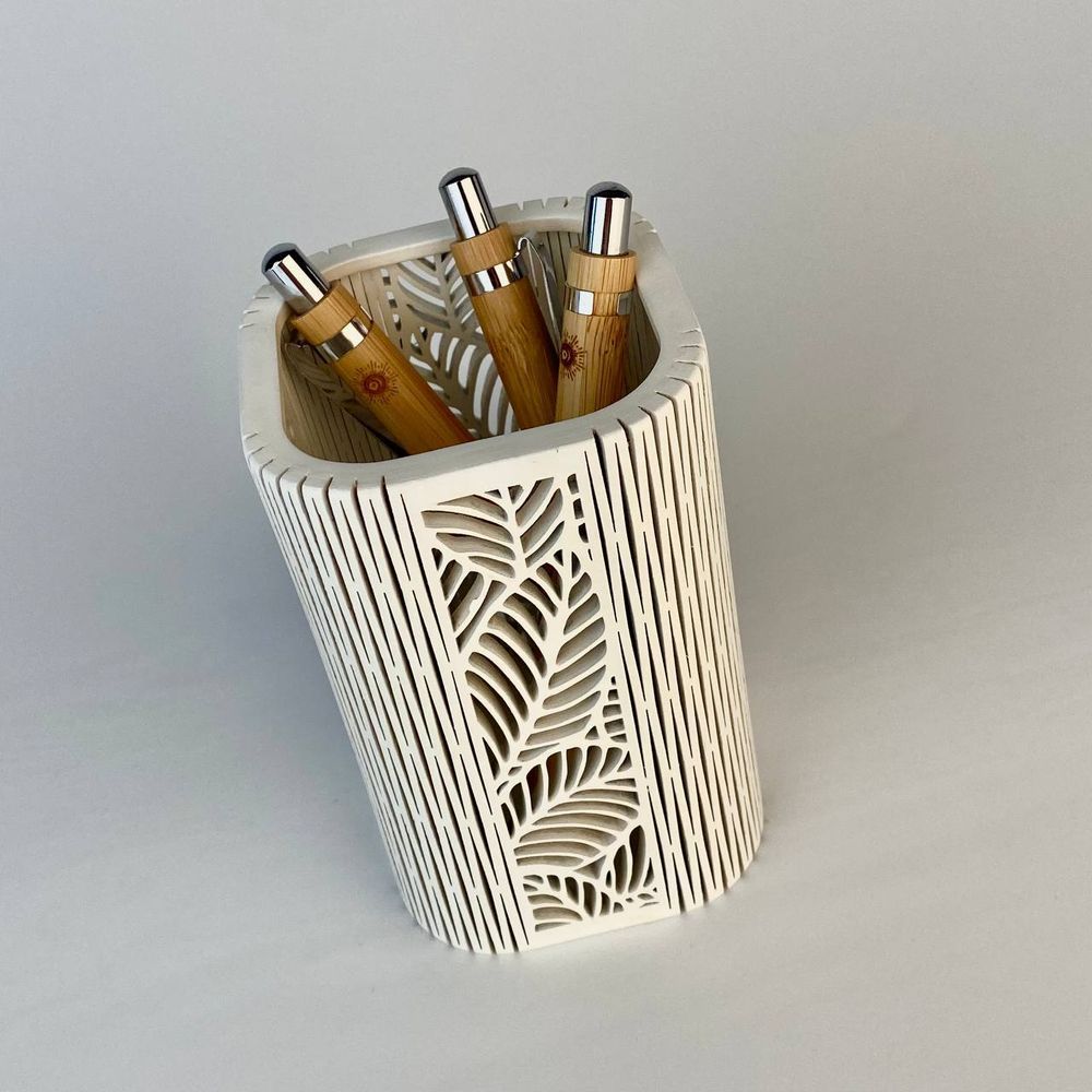 Wooden glass size L 16142-L-tviykraft photo