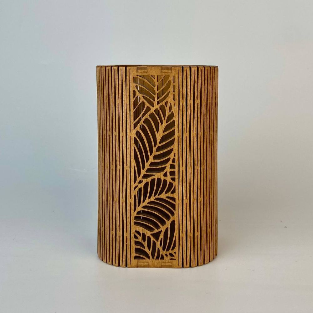 Wooden glass size L 16142-L-tviykraft photo