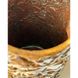 Набір (3 шт.) банок-шкатулок керамічних квадратних коричневих з кришкою у вигляді купола 11893-yekeramika фото 4