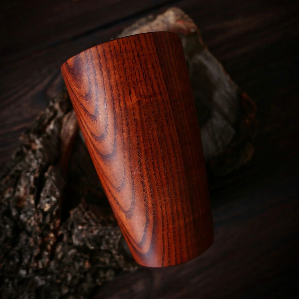 Набір "Wood" (баночка чаю, дерев'яна чашка, листівка) Herbalcraft 14275-herbalcraft фото
