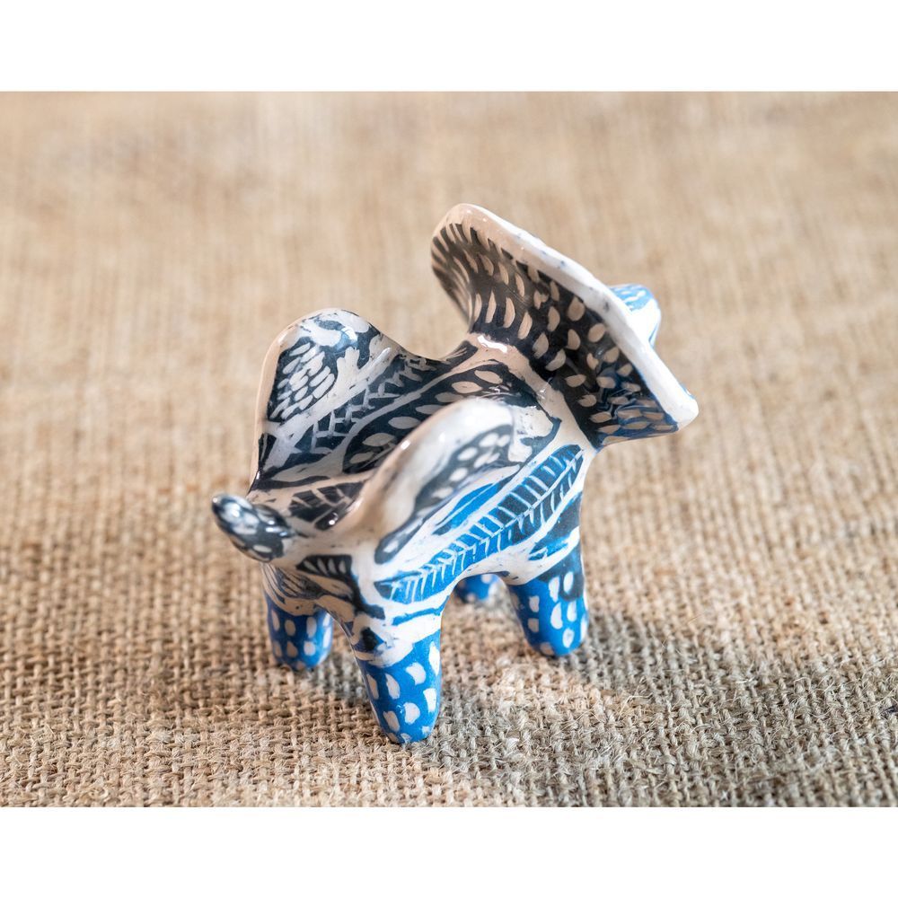 Ceramic figurine Flying animal cold 11 cm Centaurida 14056-keramira photo