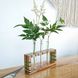 Three-bulb vase, natural wood, handmade, LINES series, DEEPWOOD, 20x16x4 cm 12899-20x16x4-deepwood photo 1