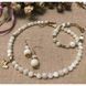 Gift for a girl Jewelry set Charming tenderness necklace earrings bracelet 13718-tviykraft photo 3