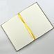 Notebook with embroidery light Yellow-blue flowers in a dot 22x15 cm 80 sheets Yaryna Chorna 20315-yach-krapochka photo 3