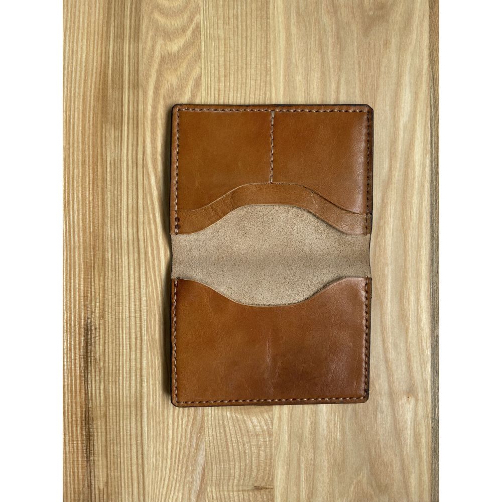 Leather passport cover "Lion" 12091-yb-leather photo
