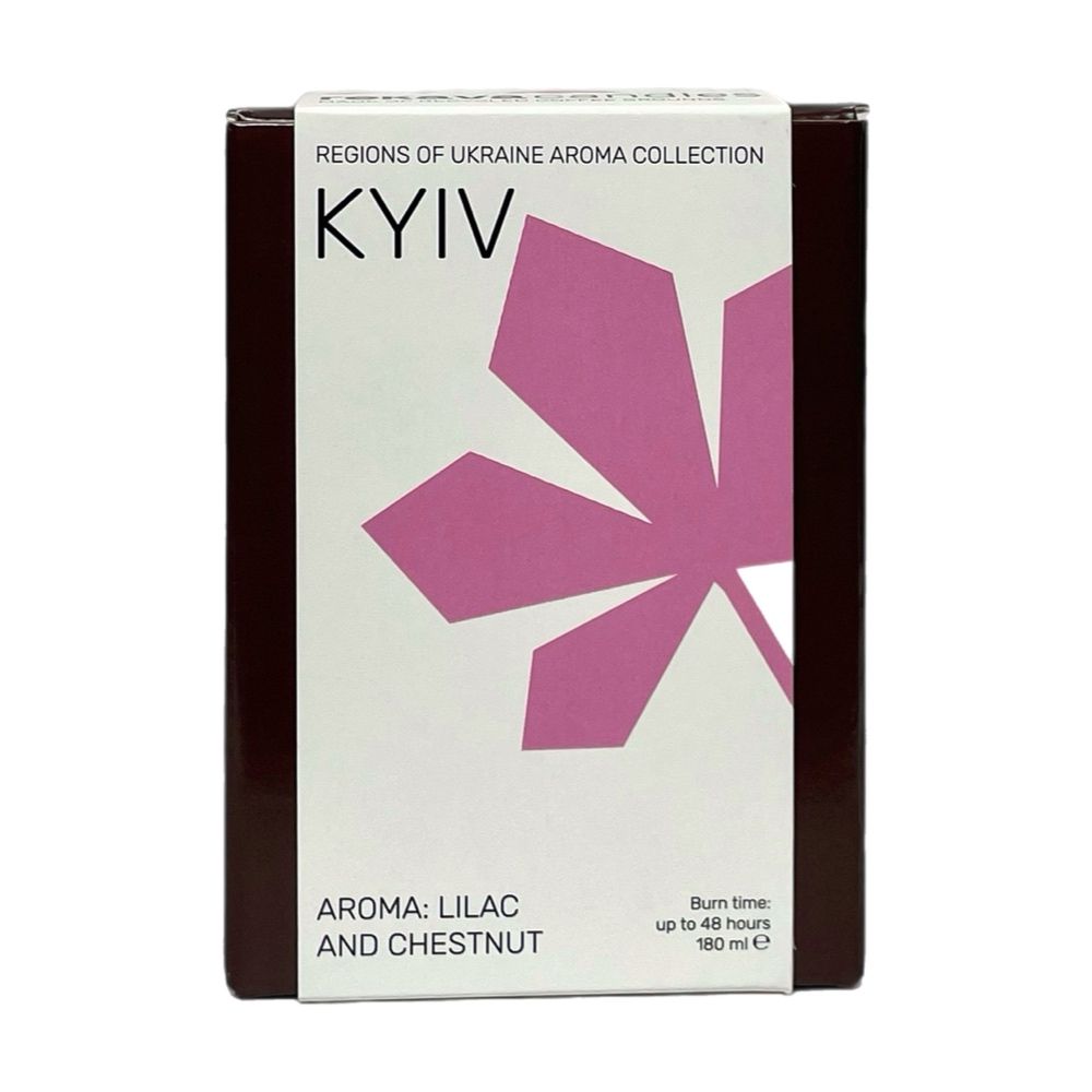 Decorative aroma candle "KYIV" (gift version) REKAVA 13280-podarunkovi-rekava photo