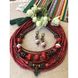 Set of jewelry "Berry Wreath" (necklace, earrings, bracelet) 12687-korali photo 1