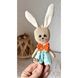 Bunny keychain, size 10x4 cm 12531-lubava-toy photo 1