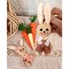 Bunny keychain, size 10x4 cm 12531-lubava-toy photo 4