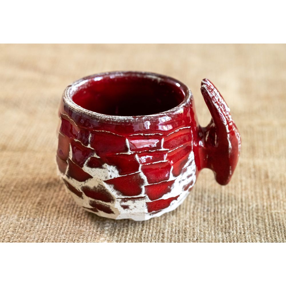 Чаша керамічна Коза, Звіриний стиль Скіфія, 280 мл, Кентавріда + Keramira 14008-keramira фото