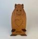 Wooden phone holder Capybara 16140-tviykraft photo 2